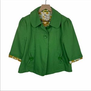 Tulle Vintage Style 2 Button Cropped Jacket S